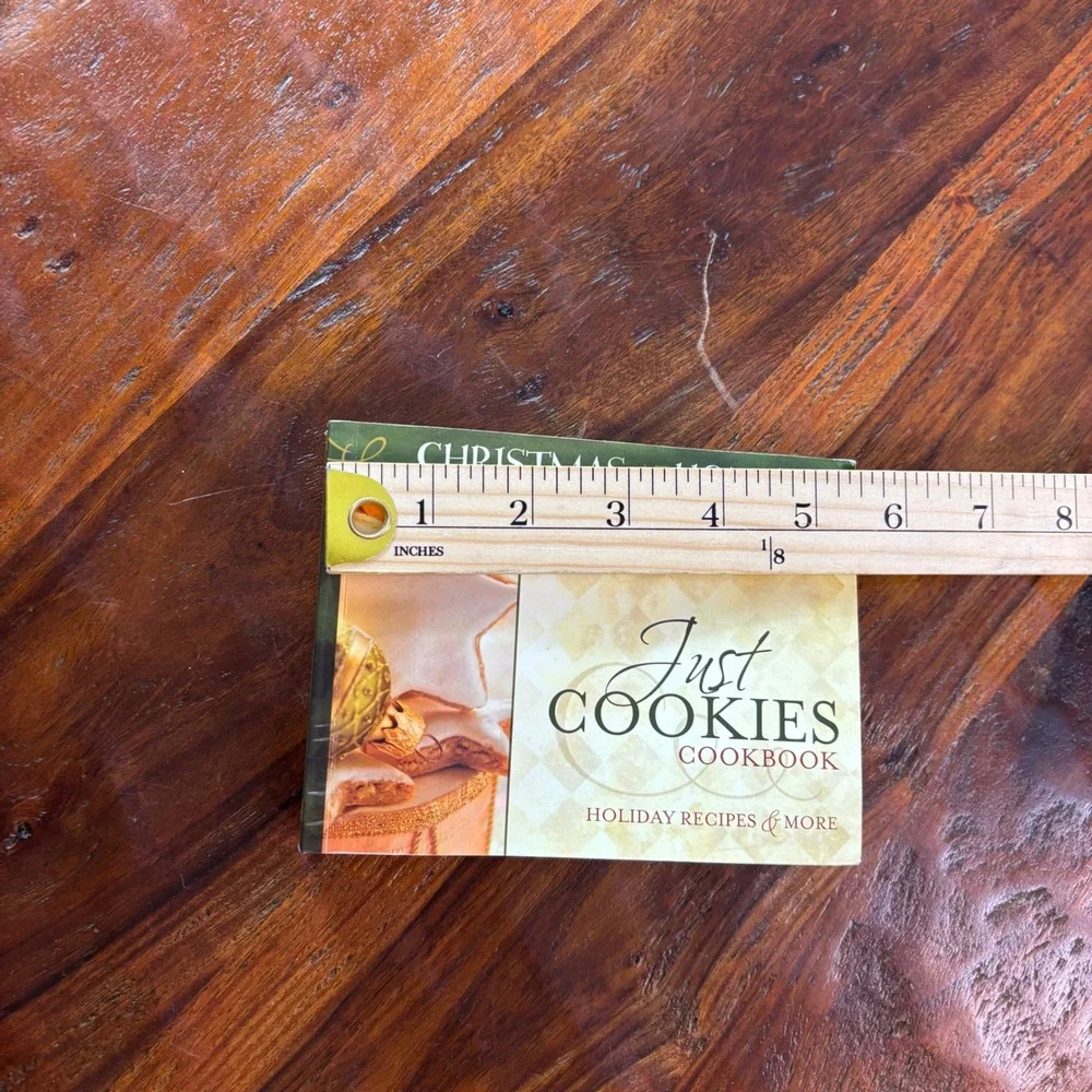 Christmas At Home Cookbook Set Just Cookies & Just Chocolate Holiday Recipes 2pk